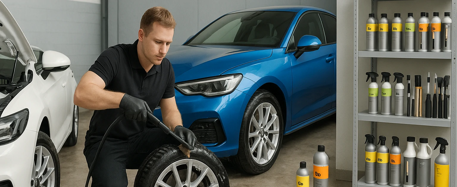 Профессиональная чистка автомобиля