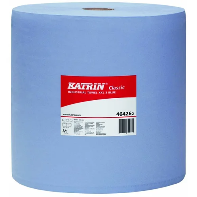 Папір для протирання поверхонь 3 шари Katrin Classic XXL 38х38