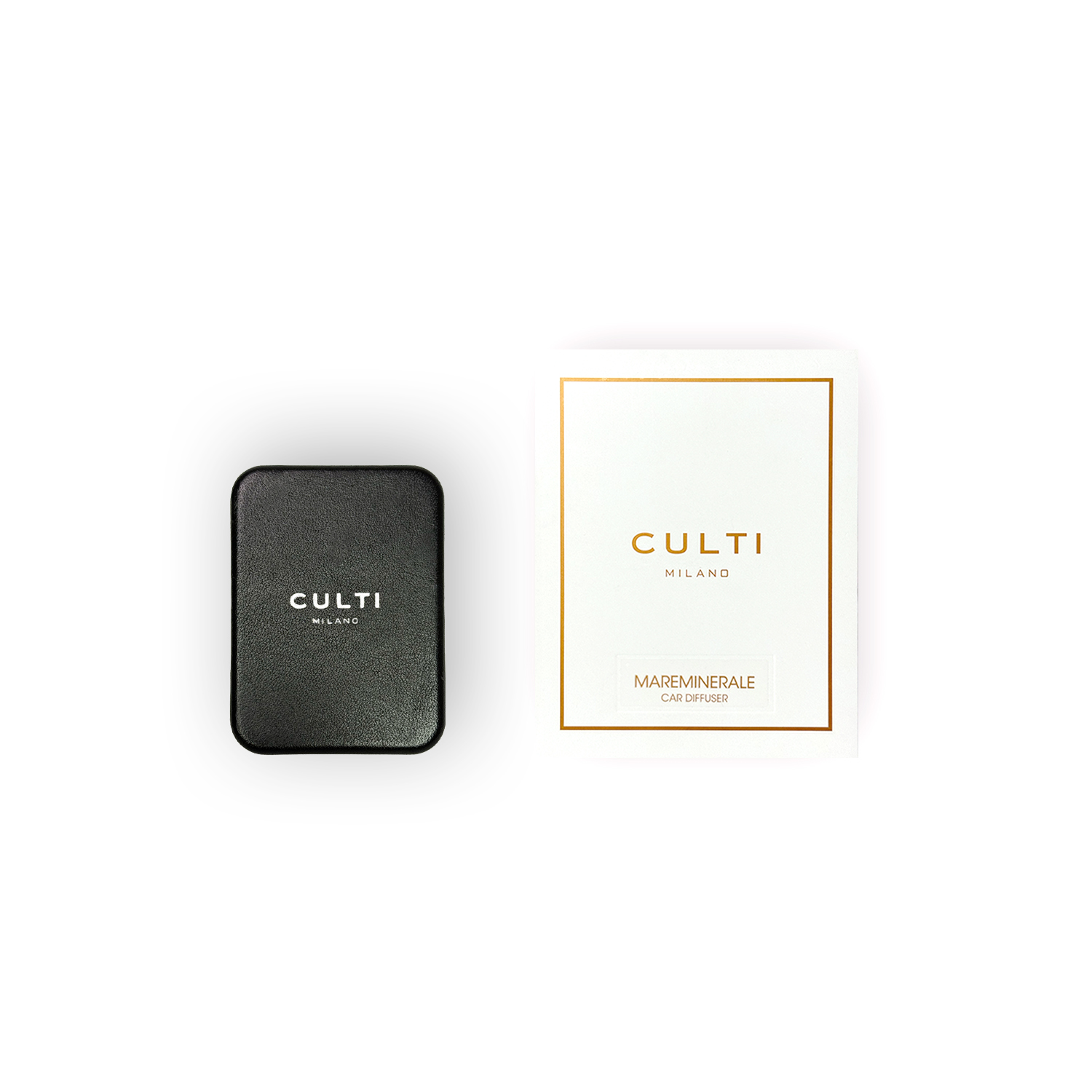 Автомобільний дифузор Culti Milano BLACK MAREMINERALE зі змінним блоком