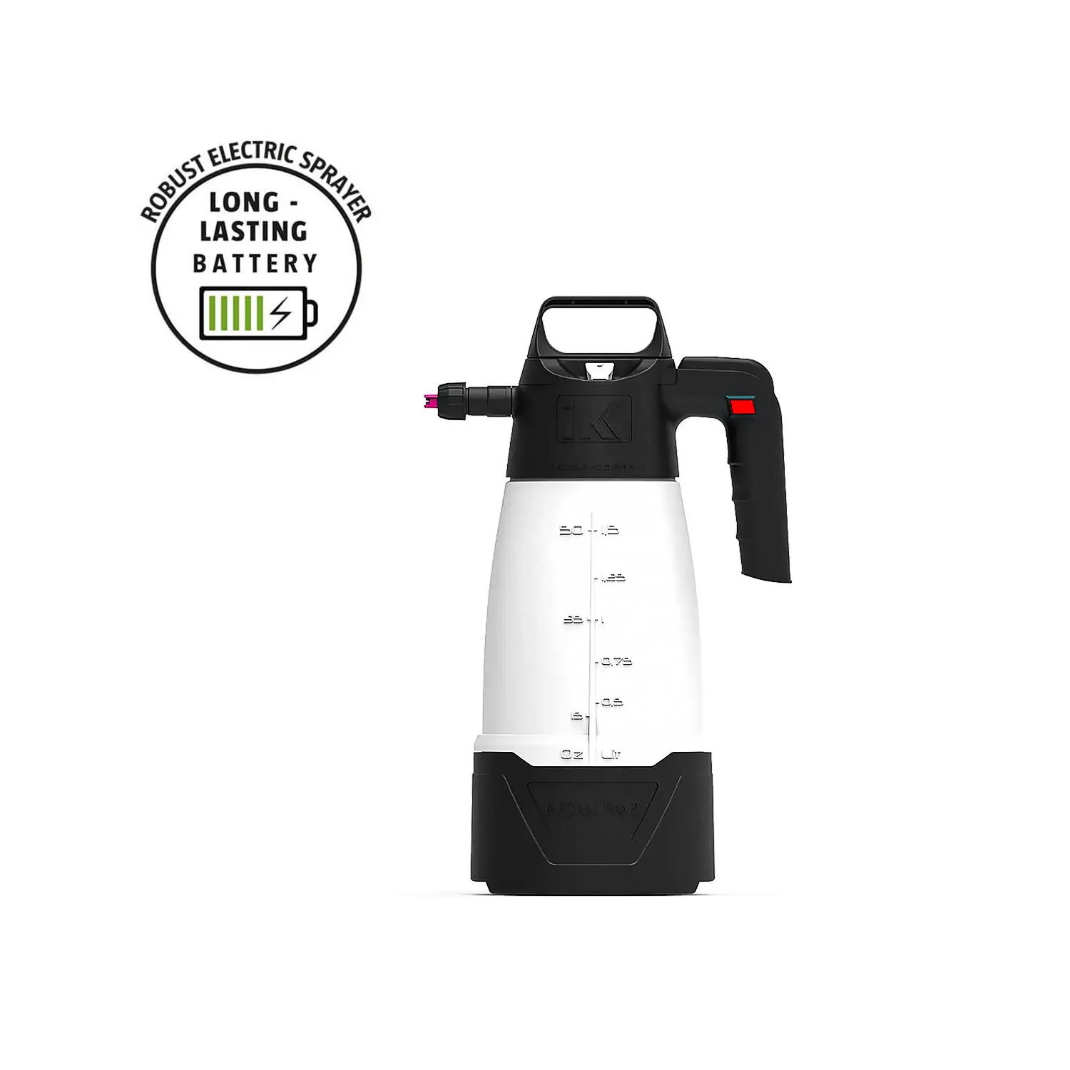 Ручний розпилювач піни акумуляторний 2л IK Sprayers E FOAM PRO 2