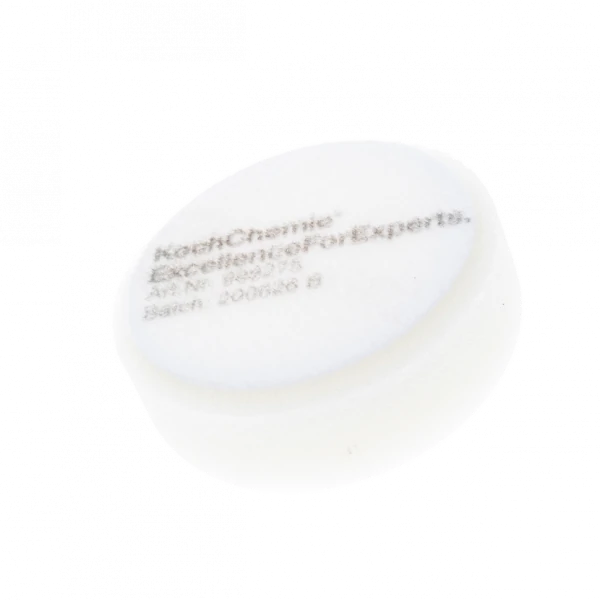Белый твердый полировальный круг Schleifschwamm Weib hart 80*30