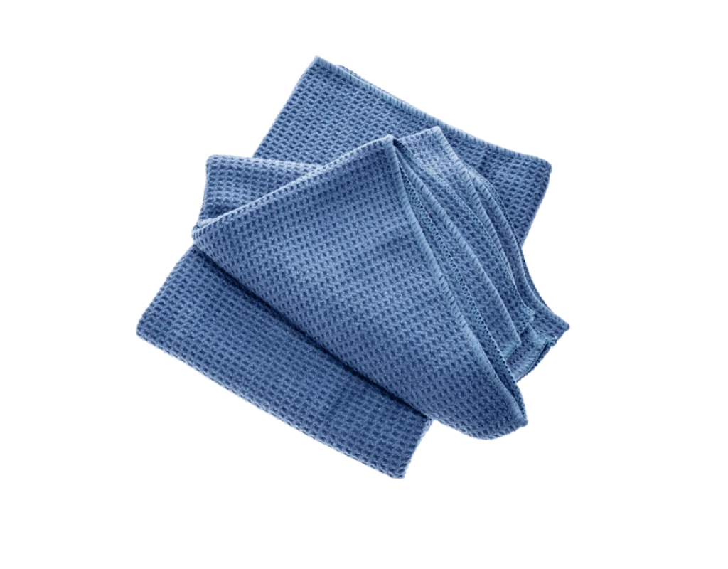 Мікроволоконна серветка синя 1 шт. Microfaser-Waffeltuch blau, 80 x 55 cm 1 шт