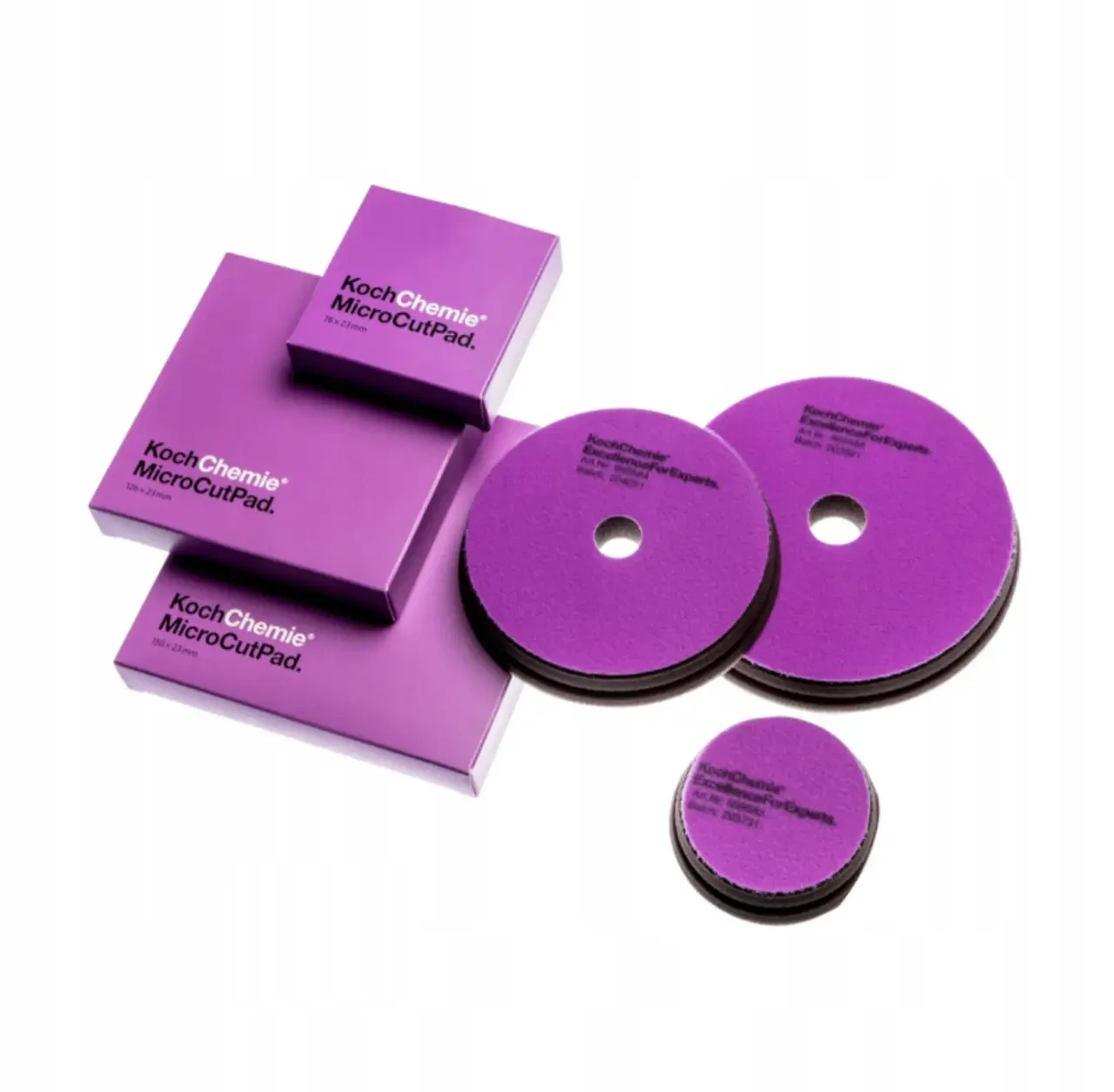 Полировальный круг фиолетовый Micro Cut Soft Foam Pad 45 мм