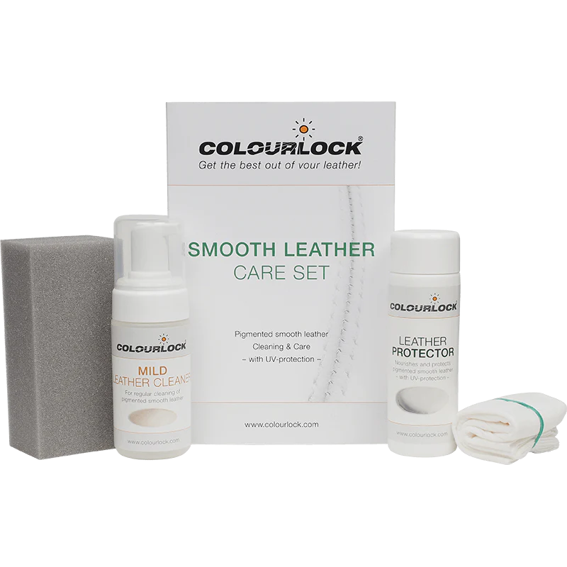 Набір для догляду за гладкою шкірою з захистом Smooth Leather Care Kit with Leather Protector COLOUR
