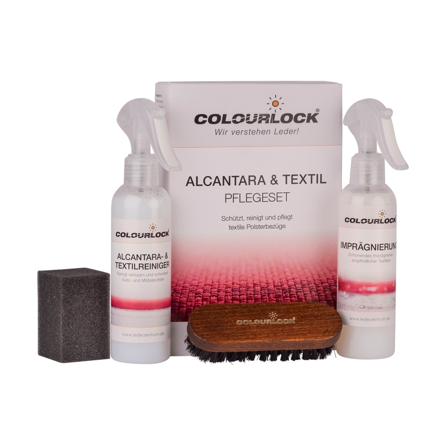 Набір для чищення та догляду за алькантарою і тканинами Alcantara & Fabric Care Kit COLOURLOCK