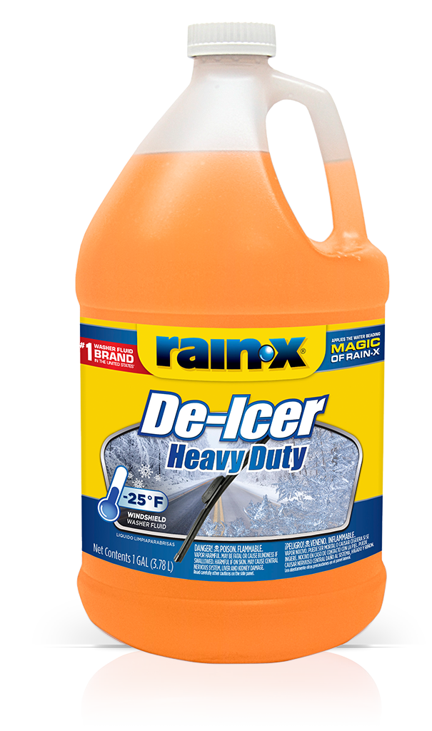 Омивач зимовий Rain-X De-Icer Windshield Washer Fluid (до -32°C) 3,78 л